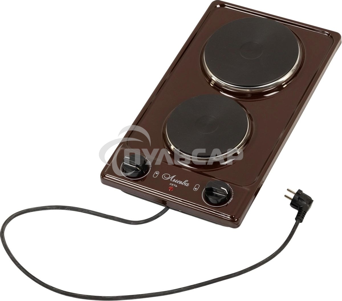 Электрическая плитка Лысьва ЭПБ 22 коричневый (настольная)