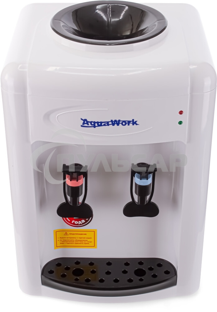 Кулер Aqua Work 0.7-TDR настольный электронный бело-черный