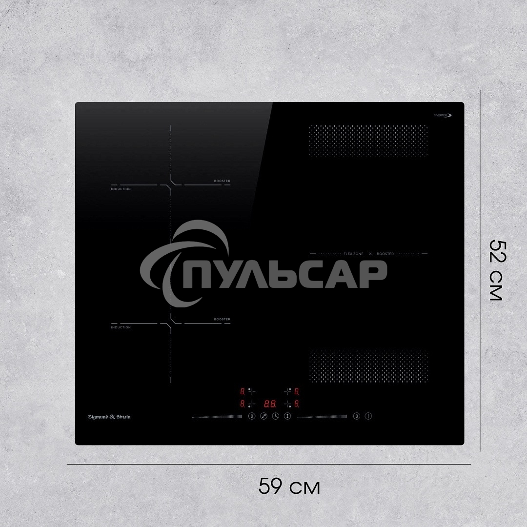Индукционная варочная панель Zigmund & Shtain CI 61.6 B черный