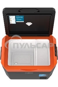 Холодильник автомобильный Бирюса НС-38P7 оранжево-черный