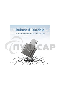 Картридер Vention OTG USB 2.0 CM / MicroSD - Серый