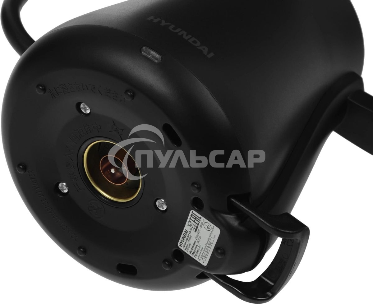 Чайник электрический Hyundai HYK-S5500 0.7 л, 1000 Вт, черный