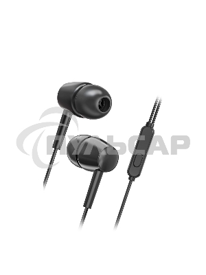 Внутриканальная гарнитура Smartbuy S5, микрофон, пульт, черная (SBH-027K)/60