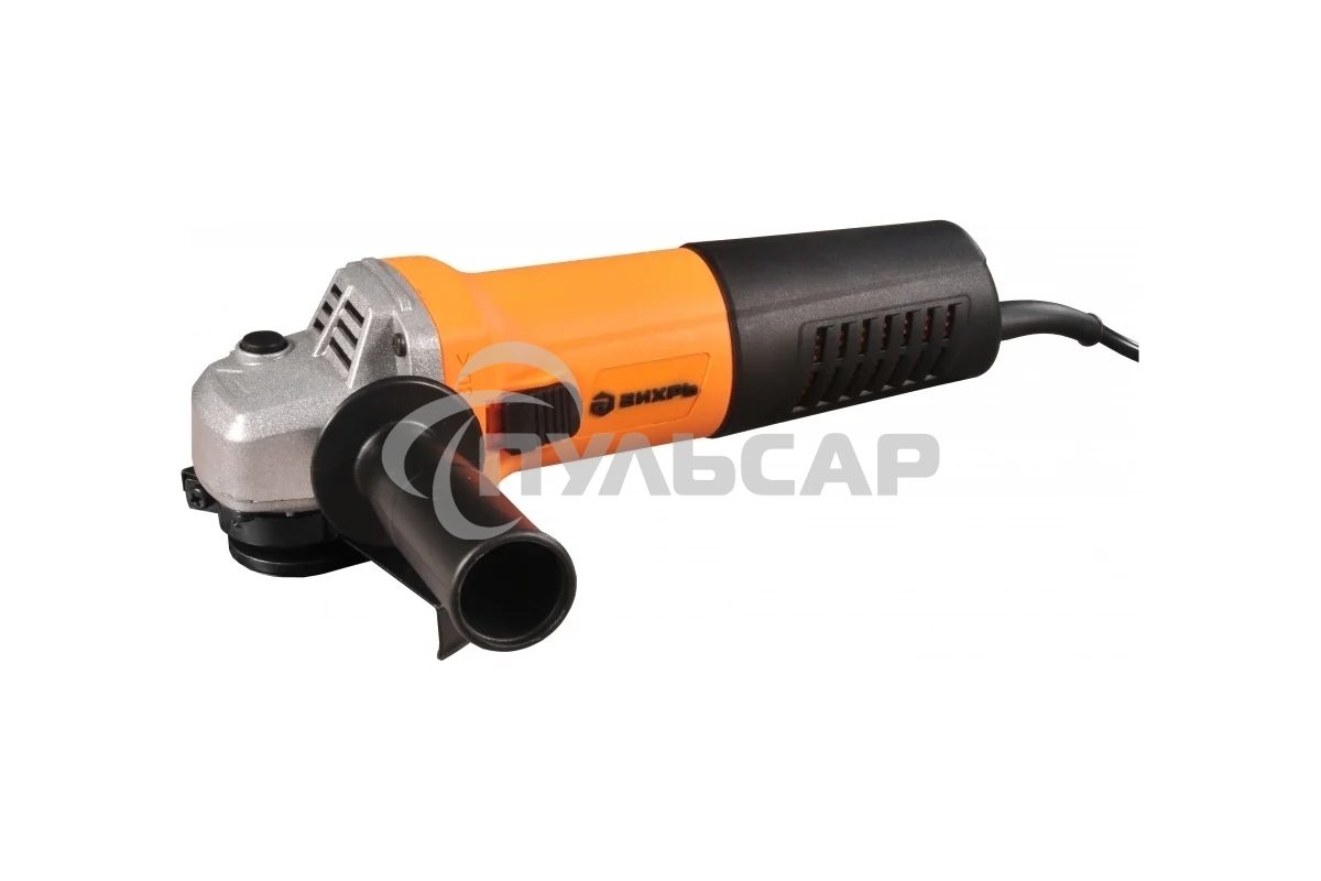 Шлифовальные машины ВИХРЬ УШМ-125/1100 72/12/2 Шлифмашина угловая1100 Вт, 11000 об/мин, 125 мм, 2.3 кг