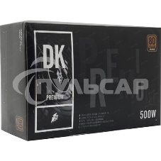 Блок питания 1STPLAYER DK PREMIUM PS-500AX, 500Вт, 80 PLUS Bronze, 120мм, черный