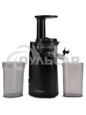 Соковыжималка шнековая Hyundai HY-JS2323 120Вт рез.сок.:400мл. черный