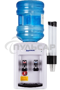 Кулер Aqua Work 0.7-TDR настольный электронный бело-черный