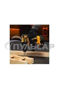 Дрель-шуруповерт Denzel BLDL-18-0, Аккумуляторная, 18В, Без АКБ и ЗУ