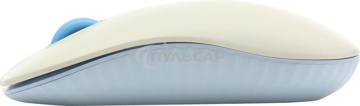 Комплект клавиатура + мышь Acer OCC205 беспроводной USB, 1200 dpi, белый/голубой