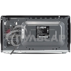 Микроволновая печь Hyundai HYM-M2054 черный/серебристый, 20 л, 700 Вт, переключатели - поворотный механизм