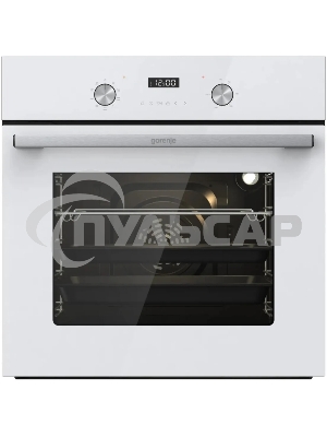 Духовой шкаф электрический встраиваемый Gorenje BO6737E03NWG белый