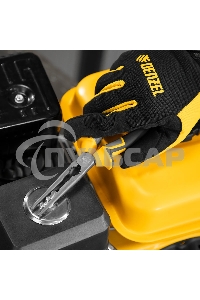 Длинногубцы прямые Denzel 205 мм, трехкомпонентные рукоятки