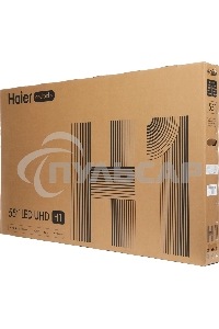 Телевизор Haier 55 LED H1 черный DLED 4K UHD 60 Android