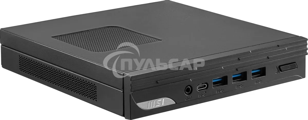 Мини ПК MSI Pro DP10 12M-226XRU, Intel Core i5 1235U, DDR4 16Gb, 512Gb(SSD), Intel Iris Xe, noOS, черный (9s6-b0a621-226)