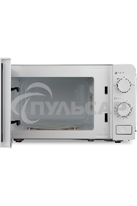 Микроволновая печь Hyundai HYM-M2009 белый, 20 л, 700 Вт, переключатели - поворотный механизм