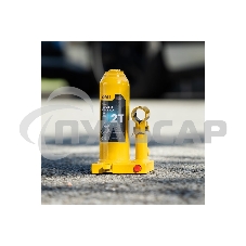 Домкрат бутылочный гидравлический Deli DQ71002 макс.грузоподъемность 2 т