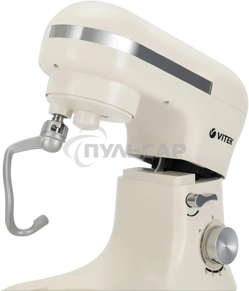 Миксер планетарный Vitek VT-PM0110 1500Вт кремовый