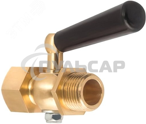 Кран трехходовой для манометра М20х1.5 ВН с фторопластовой прокладкой и натяжной гайкой