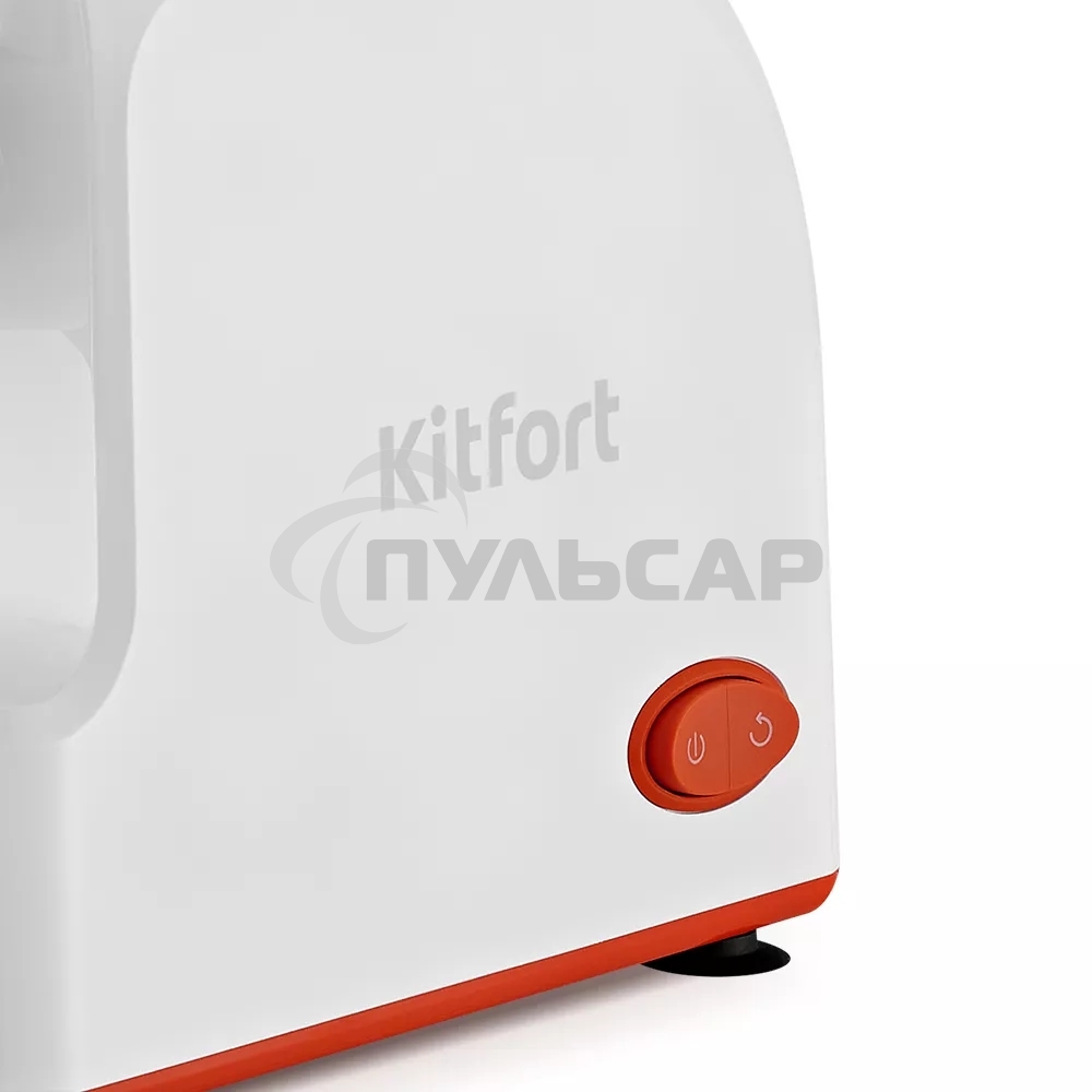 Мясорубка электрическая Kitfort КТ-2113-3 1000Вт белый/красный