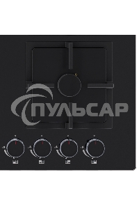 Газовая варочная панель LEX GVG 644A BBL независимая, черный