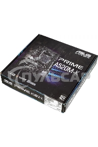 Материнская плата ASUS PRIME A520M-K, AM4, AMD A520, 2xDDR4, 4xSATA, 1xM.2, 1xPCIe 3.0 x16, 1xPCIe x1, 1xHDMI, 1xVGA, 1x 1Gb LAN, 2xUSB-A 2.0, 4xUSB-A 3.2 Gen 1, 3x3.5 мм, 7.1, mATX