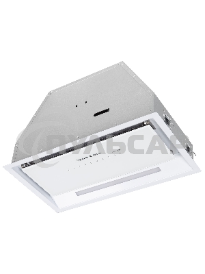Вытяжка встраиваемая Zigmund & Shtain K 019.5 W белый, 50 см, 1050 куб. м/ч, 61.1 дБ