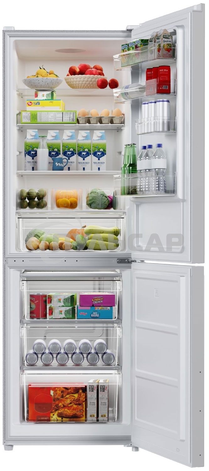 Холодильник ARDO RTH360296S2 серебристый двухкамерный 197/102л морозилка снизу