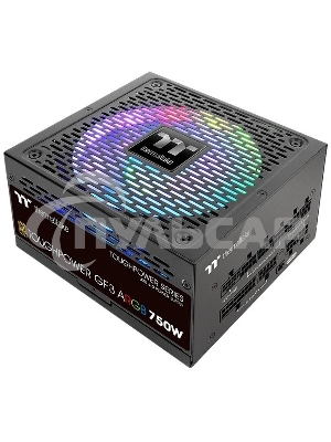 Блок питания Thermaltake Toughpower GF3 ARGB (PS-TPD-0750F4FAGE-1), 750Вт, 80 PLUS Gold, 140мм, модульный, черный