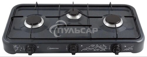 Плита газовая Homestar HS-1203 3-х конфорочная (003700)