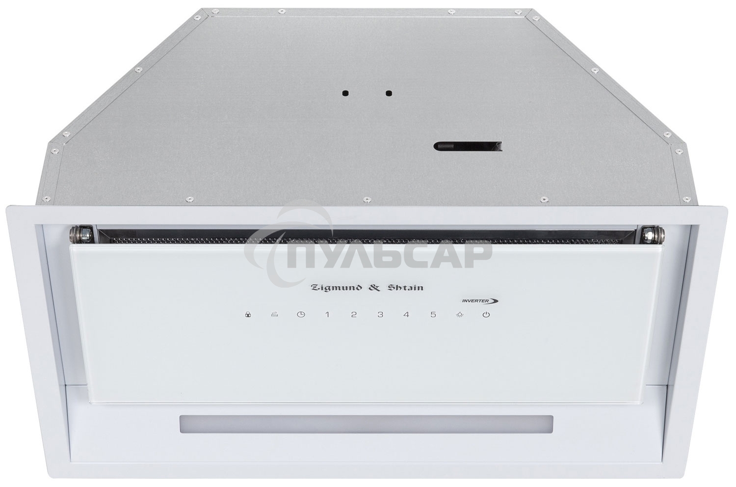 Вытяжка встраиваемая Zigmund & Shtain K 019.5 W белый, 50 см, 1050 куб. м/ч, 61.1 дБ