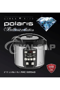 Мультиварка Polaris PMC0593AD5л 770Вт серебристый