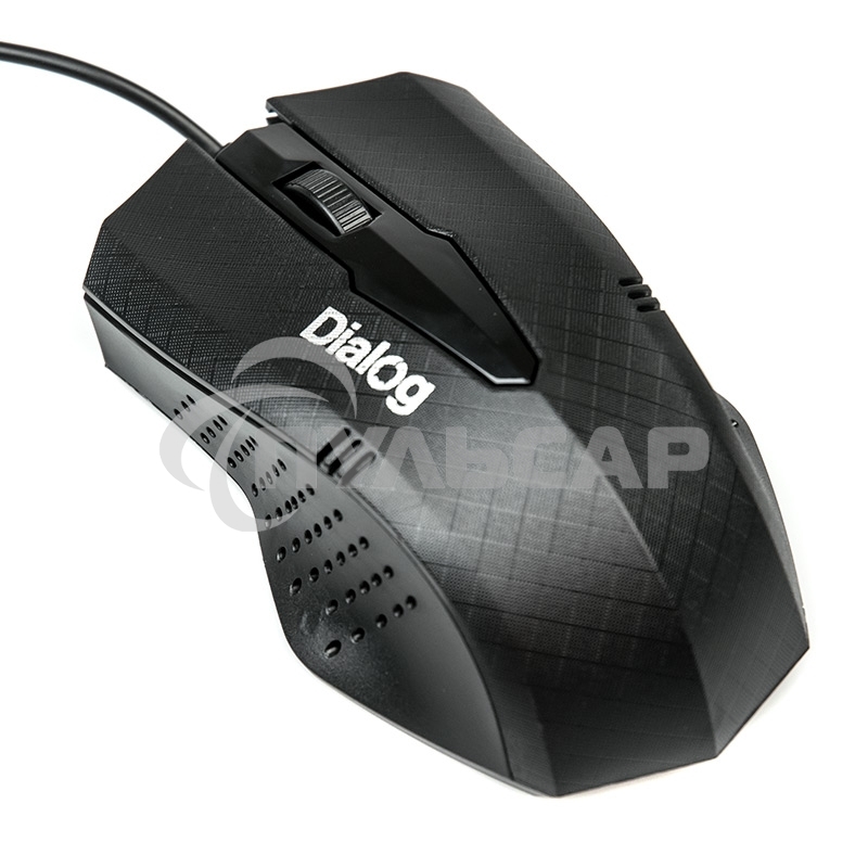 Мышь проводная Dialog Pointer MOP-09U черный, 800 dpi, USB, кнопки - 3