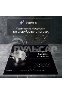 Индукционная варочная панель Zigmund & Shtain CI 61.6 B черный