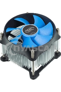 Кулер DEEPCOOL T20P синий/черный 100мм алюминий 2400rpm 33db 95W 60мм