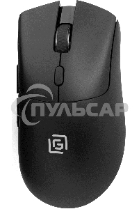 Мышь беспроводная Оклик 980GMW черный оптическая 26000dpi беспров. BT/Radio USB для ноутбука 6but