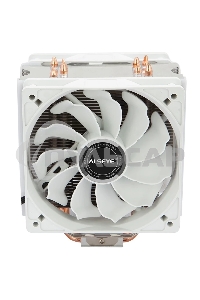 Кулер для процессора Alseye S120D-W белый, 120 мм, алюминий/медь, 1700 об/мин, 38.8 дБ, 4 pin, 135 Вт, 153 мм