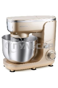 Кухонная машина Hyundai HYM-S7451 планетар.вращ. 1400Вт золотистый