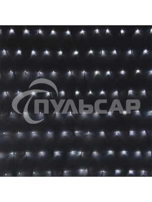 Гирлянда светод. Funray Cетка ML-320W, 3*2м, 320 LED, хол.белый, IP20, прозрачный шнур 1,5м,контр