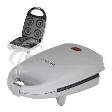 Прибор для выпечки пончиков Galaxy Line GL 2983, серый, с несъемными пластинами, 650 Вт