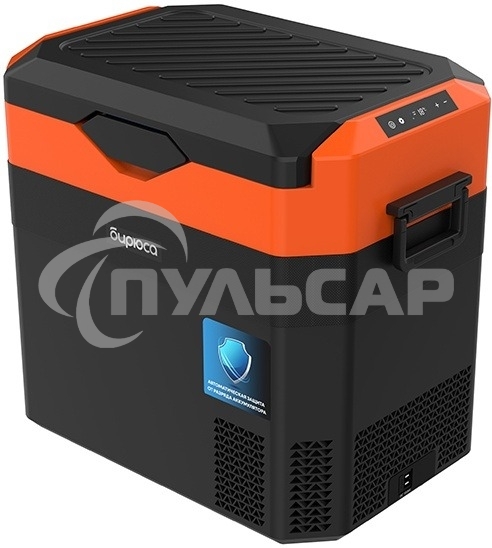 Холодильник автомобильный Бирюса НС-38P7 оранжево-черный