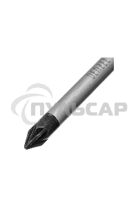 Отвертка Denzel PZ1x75 мм, S2, 3к рукоятка