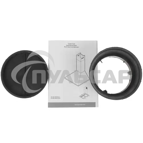 Вытяжка каминная Gorenje WHC63CLB черный/золотистый, 60 см, 650 куб. м/ч, 70 дБ