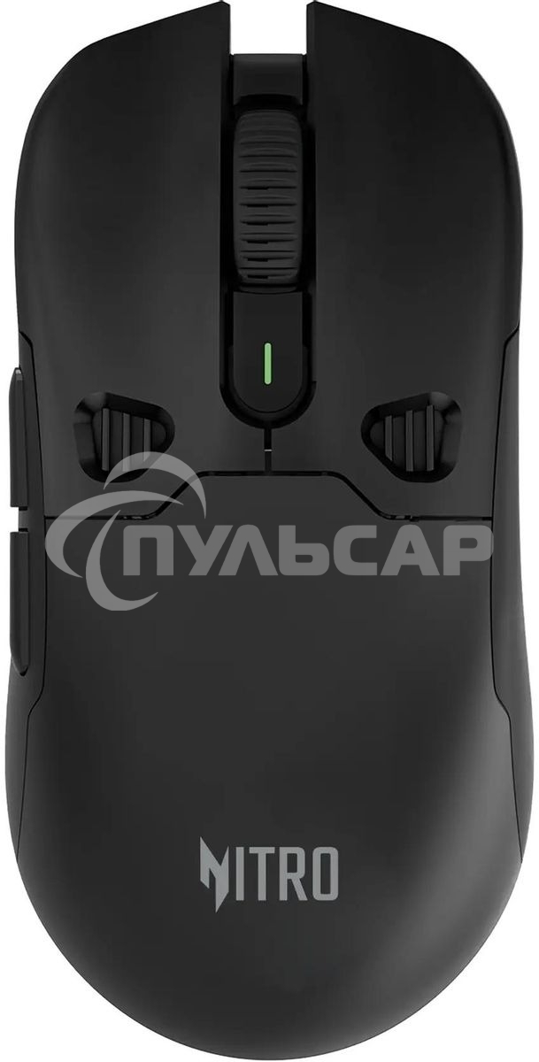 Мышь беспроводная Acer Nitro OMR404 черный, 6400 dpi, радиоканал, Bluetooth, USB, кнопки - 6