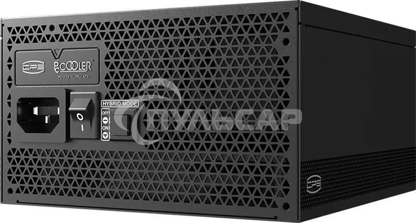 Блок питания PCCooler P5-YS1200-G1F черный 1200W 80 PLUS Gold, 135мм, модульный, черный