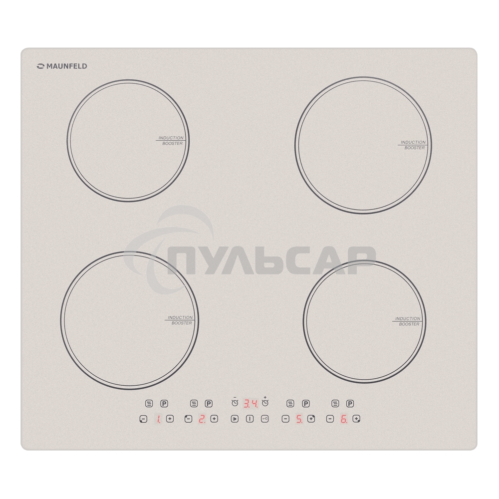 Индукционная варочная панель Maunfeld CVI594BG бежевый