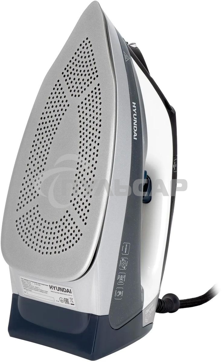 Утюг Hyundai H-SIP3100 3100Вт серый/серебристый