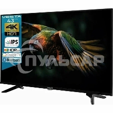 Телевизор Vesta 43'' 43V3500 черный UHD GoogleTV 2/16Gb