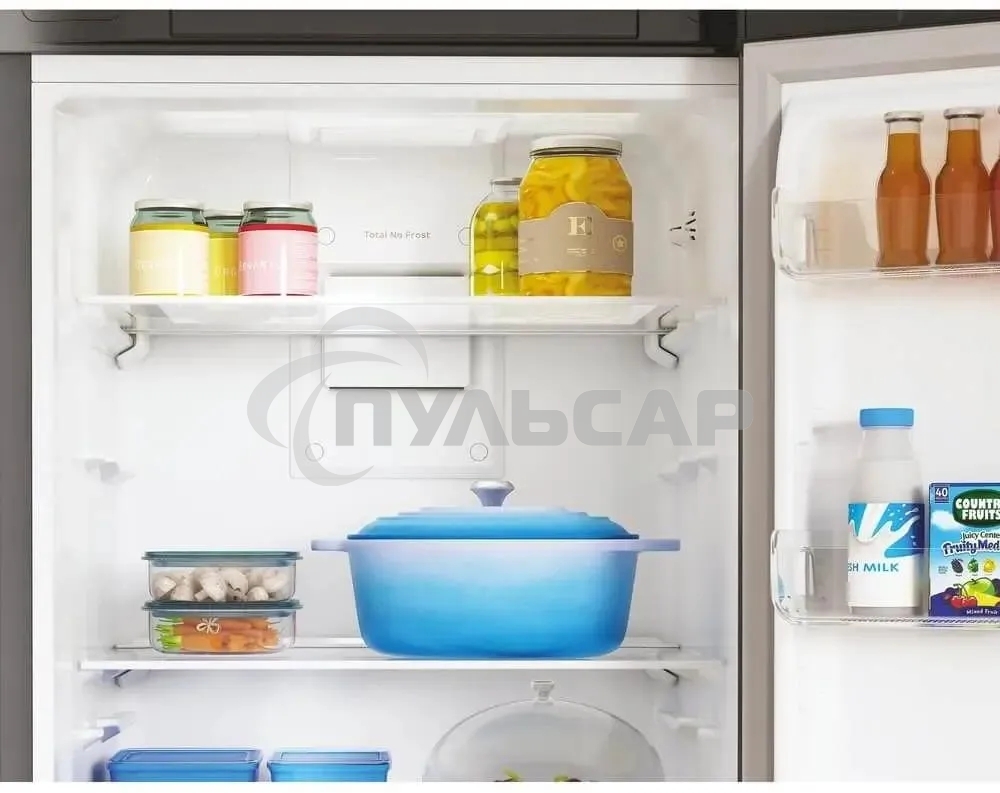 Холодильник Indesit ITS 5180 G серебристый двухкамерный 220/78л морозилка снизу, No Frost