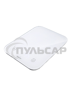 Кухонные весы Centek CT-2480 LED WHITE, сенсор, 150х15х205мм, max 5кг, шаг 1г, Авто Ноль/Выкл