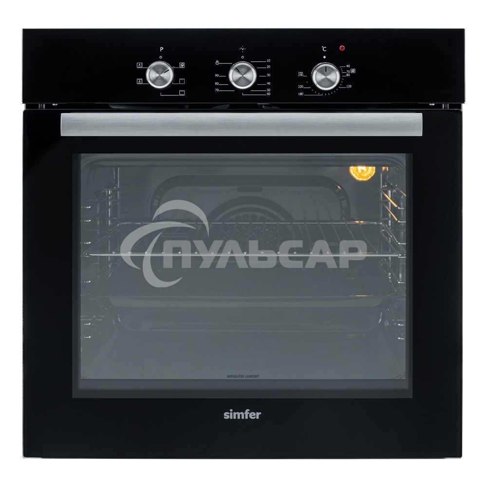 Электрический духовой шкаф Simfer B6EB16023 черный